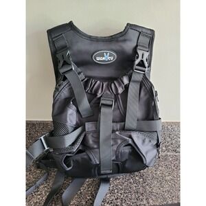 Wakytu Pet Front Dog Carrier Backpacks, Adjustable Small, 2.0 Black